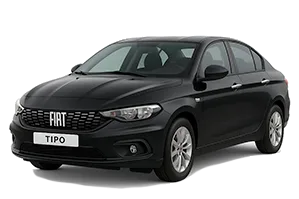 Fiat Tipo noire en location chez BledyGo