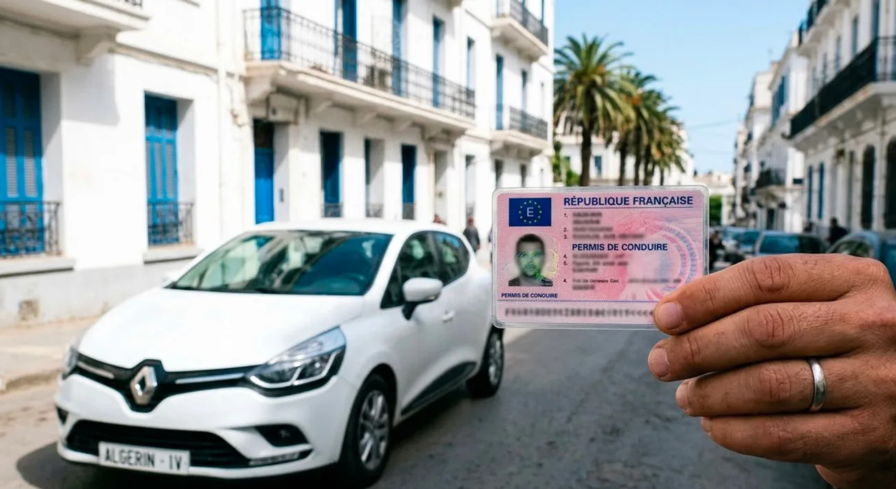 permis de conduite francais en algerie
